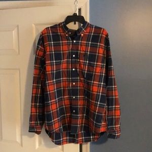 American Eagle Plaid Button Down